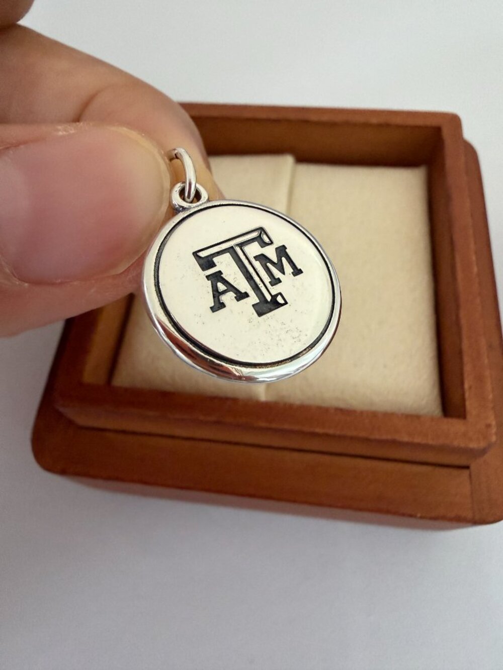 James Avery Texas A&M University Disc Charm